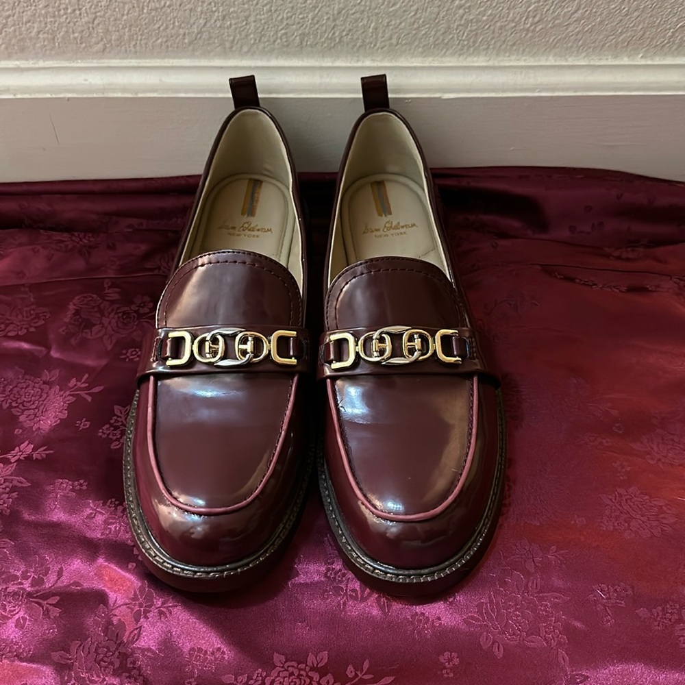 Sam Edelman Burgundy Loafers